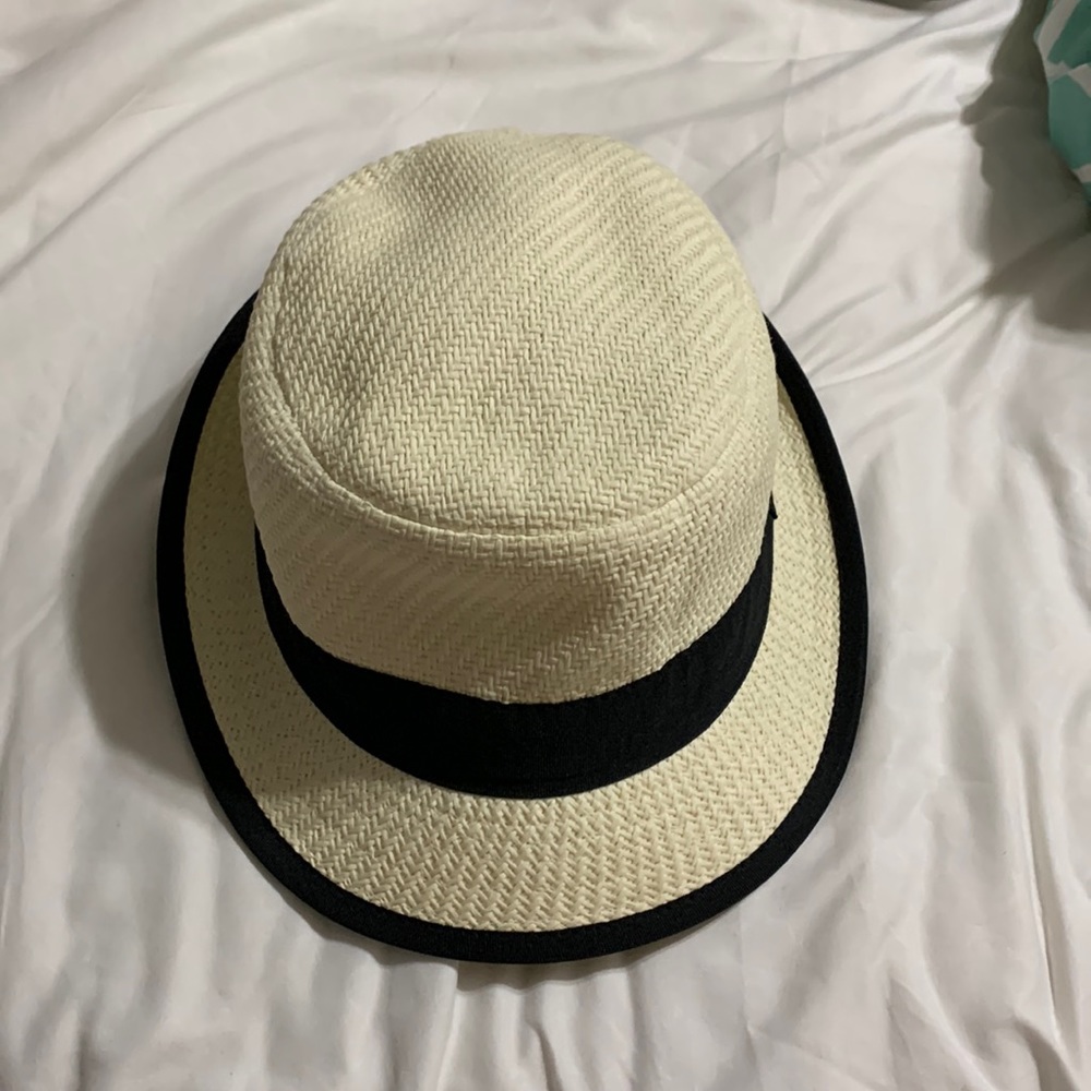 White ivory hat